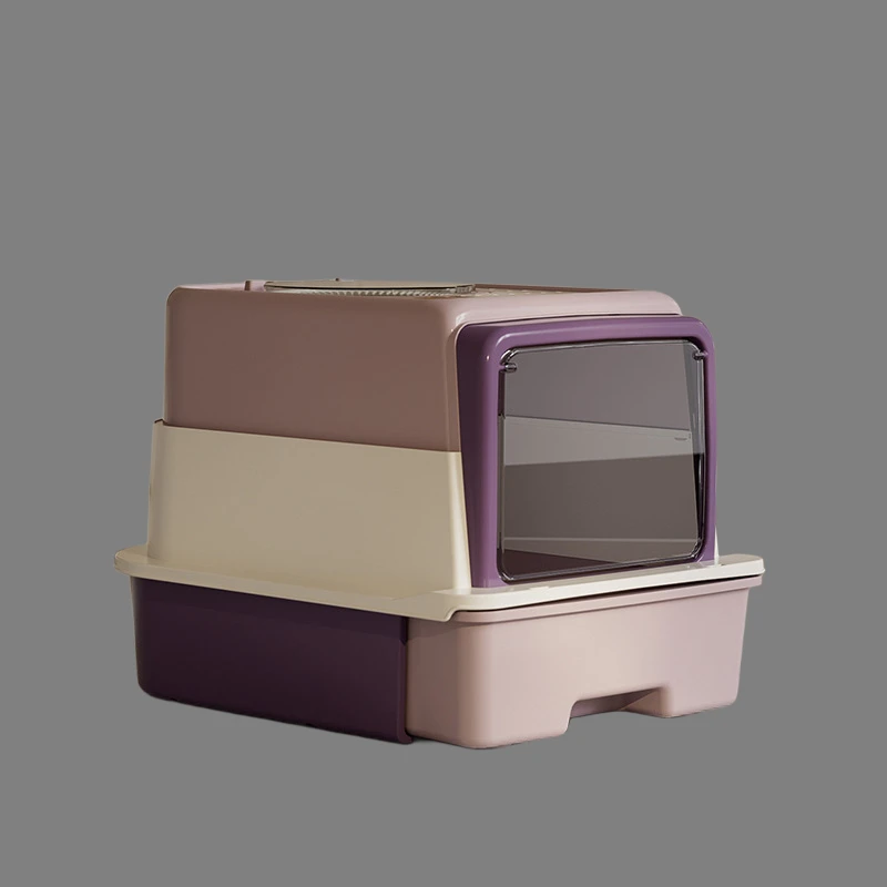 Enclosed Plastic Cat Litter Box best